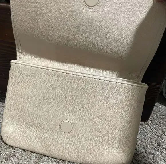 GiGi New York Catie Crossbody in Bone Python Embossed Leather - Picture 2 of 6